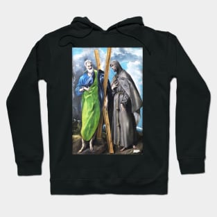 St. Andrew and St. Francis by El Greco Hoodie